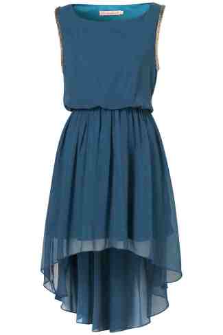 Blue Dress by Oh My Love (available in Topshop) £30 - Vestido Azul de Oh My Love (dispoñible en Topshop) 39 €